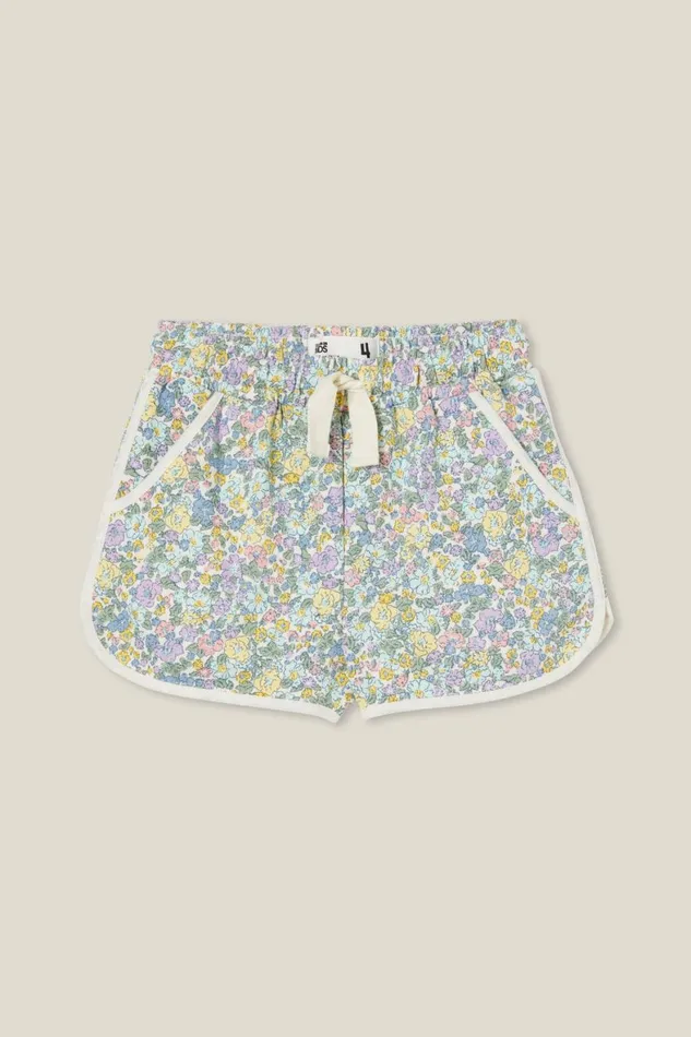 Girls 214 Shorts Skirts and Playsuits Cotton On Nina Knit Short Dark Vanillamiddleton Floral Girls 214 Shorts Skirts and Playsuits Cotton On Nina Knit Short Dark Vanillamiddleton Floral