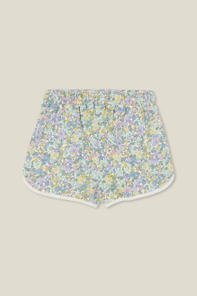 Girls 214 Shorts Skirts and Playsuits Cotton On Nina Knit Short Dark Vanillamiddleton Floral