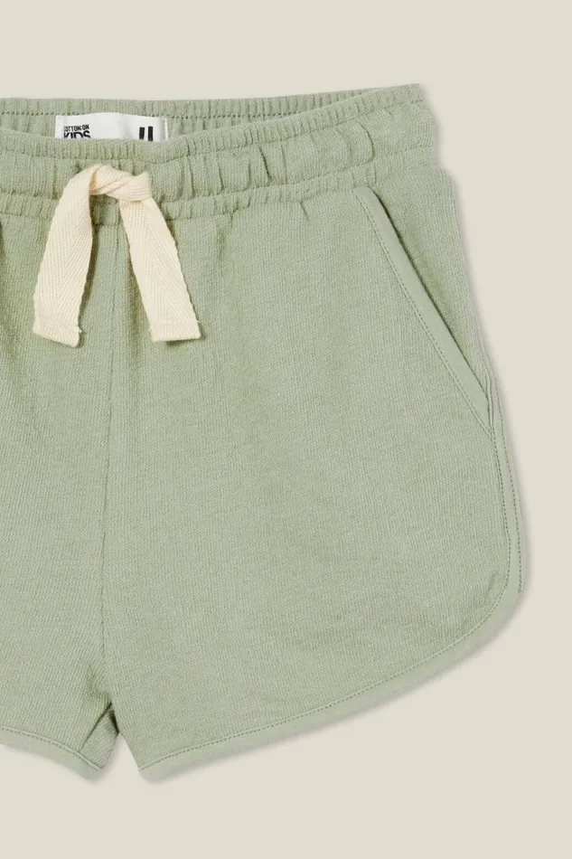 Girls 214 Shorts Skirts and Playsuits Cotton On Nina Knit Short Deep Sage