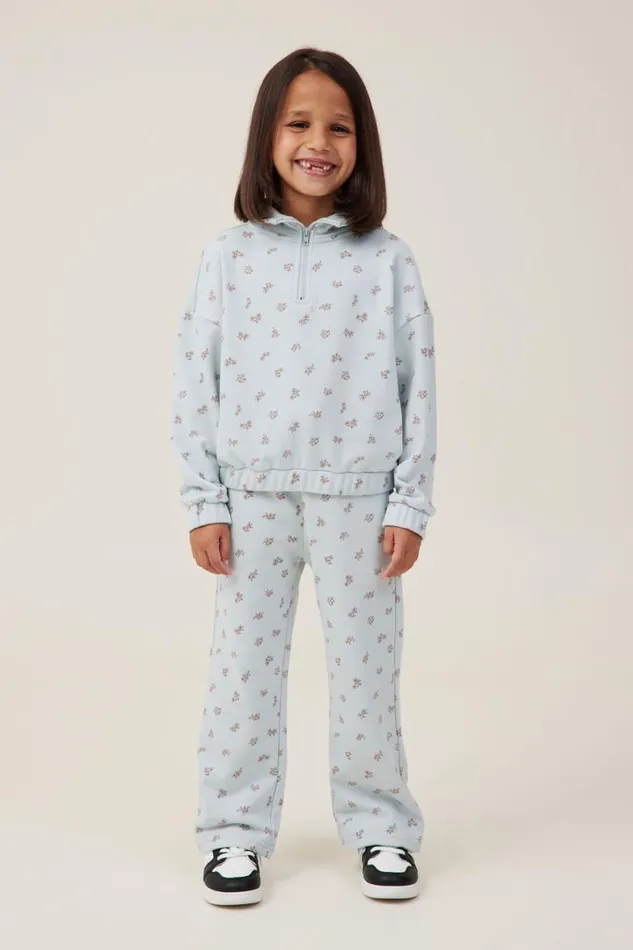 Girls 214 Sweatshirts and Sweatpants Cotton On Paige Wide Leg Pant Birdy Bluebetsy Ditsy