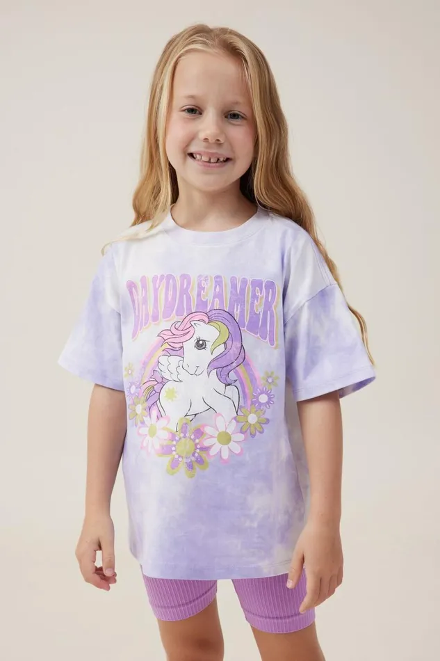 Girls 214 Tops and TShirts Cotton On License Drop Shoulder Short Sleeve Tee Lcn Has My Little Ponysmokey Lilac Girls 214 Tops and TShirts Cotton On License Drop Shoulder Short Sleeve Tee Lcn Has My Little Ponysmokey Lilac