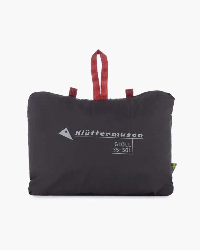 Gjll Backpack Rain Cover 3550L Raven MenWomen Klttermusen Accessories