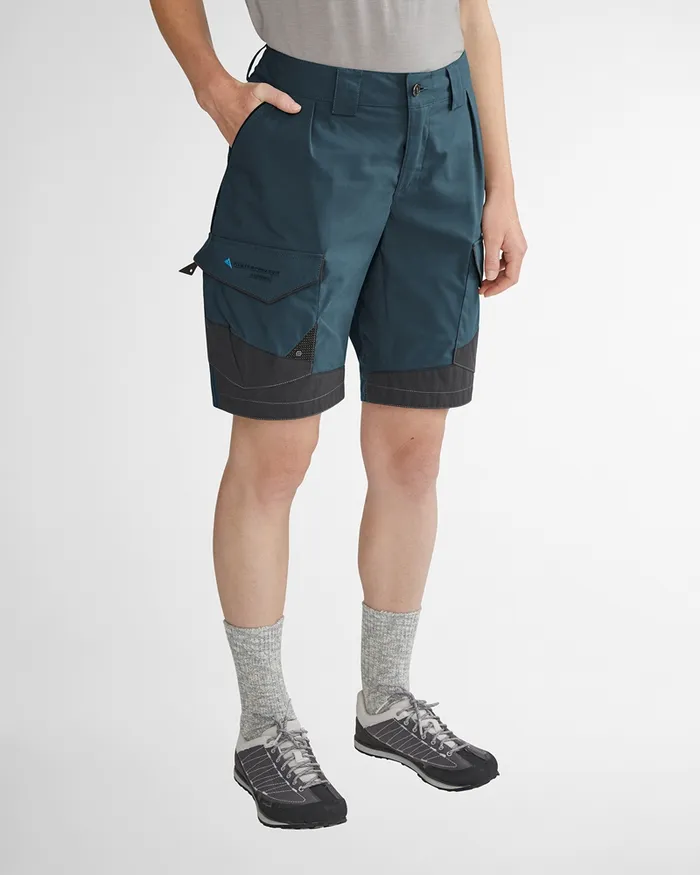 Grimner Organic Cotton Shorts Midnight Blueraven Women Klttermusen Shorts