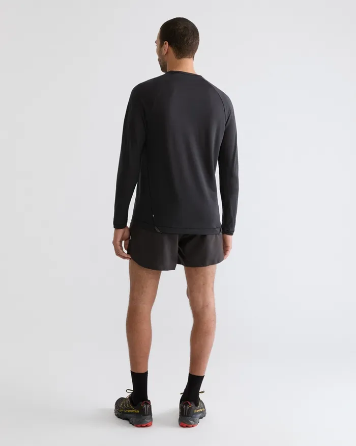 Groa Technical Long Sleeve Tee Raven Men Klttermusen TShirts