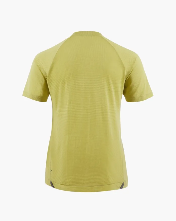 Groa Technical Short Sleeve Tee Beryl Green Women Klttermusen TShirts
