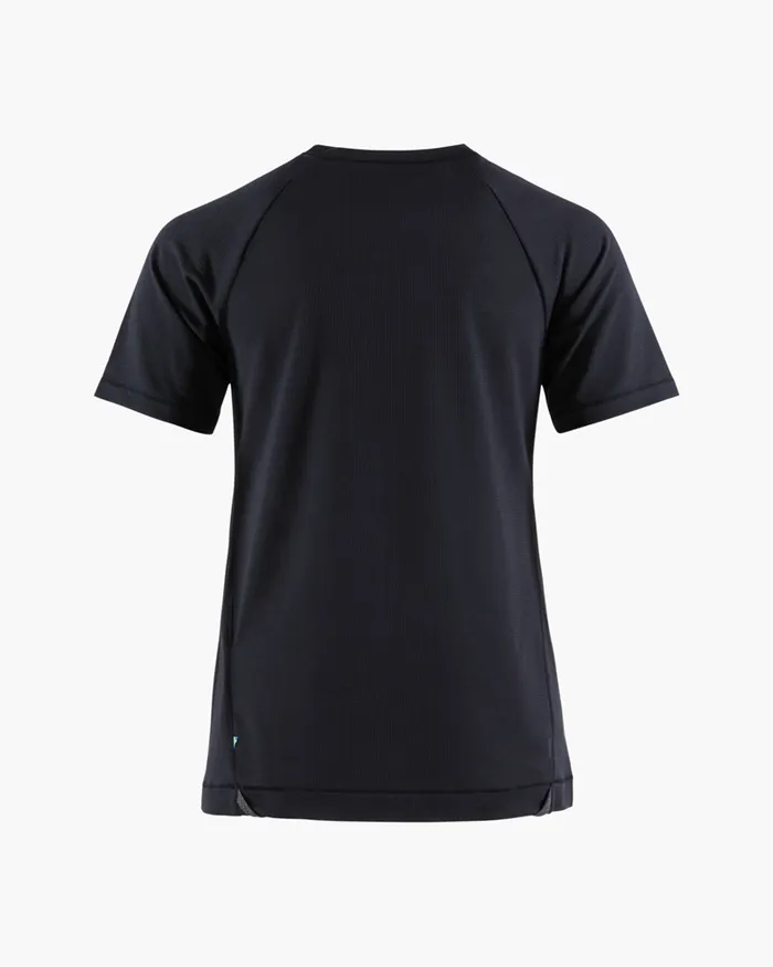 Groa Technical Short Sleeve Tee Raven Women Klttermusen TShirts