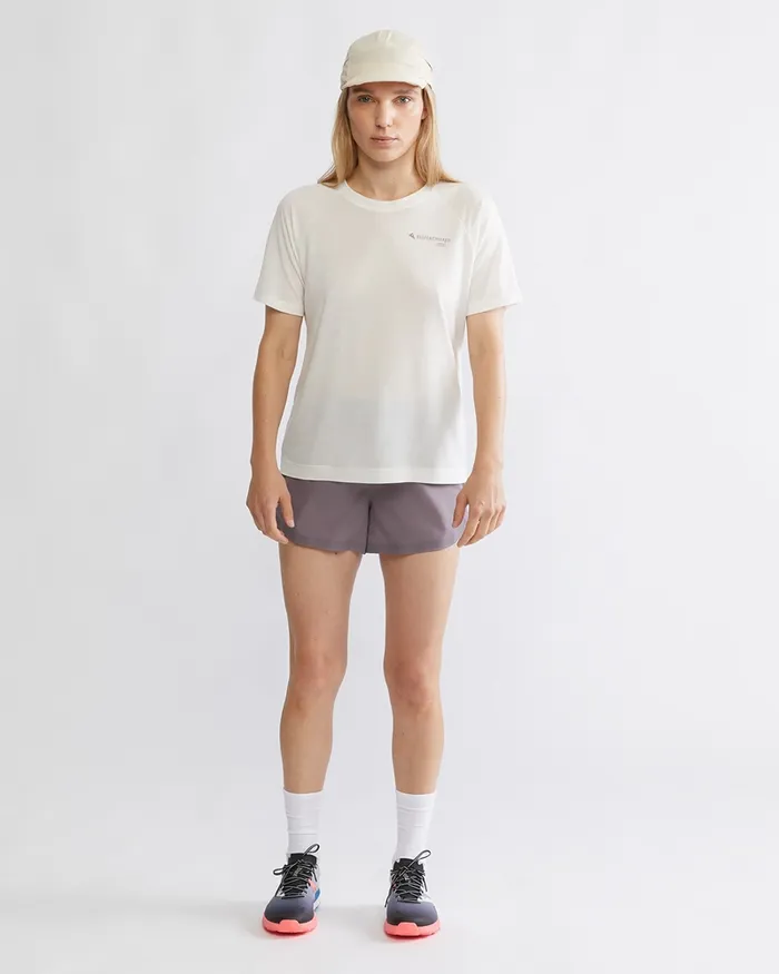 Groa Technical Short Sleeve Tee Raven Women Klttermusen TShirts
