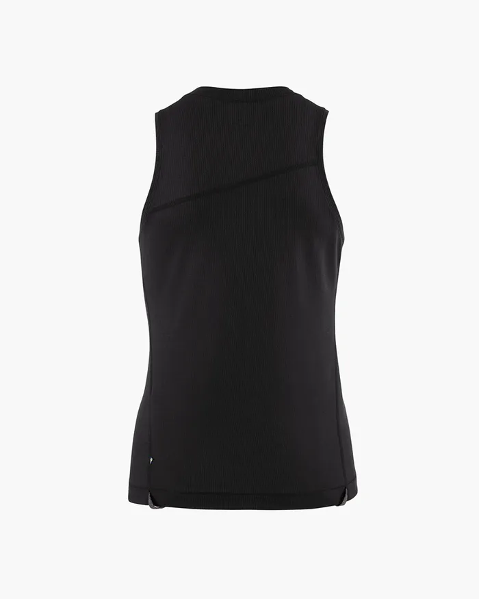 Groa Technical Tank Top Raven Women Klttermusen TShirts