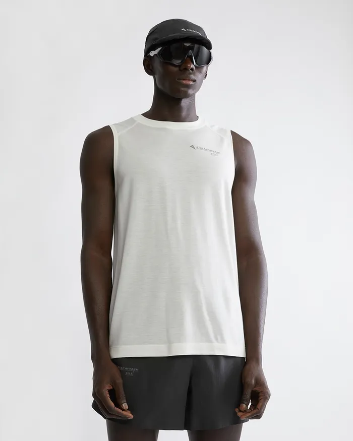 Groa Technical Tank Top Snow Men Klttermusen TShirts