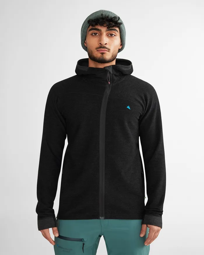 Hdur Hooded Zip Clay Men Klttermusen Fleeces and Sweaters