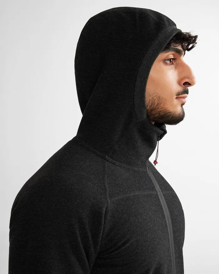 Hdur Hooded Zip Clay Men Klttermusen Fleeces and Sweaters