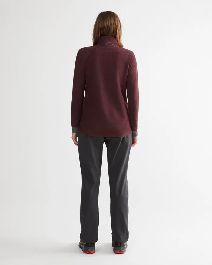 Hdur Zip Jacket Clay Women Klttermusen Fleeces and Sweaters