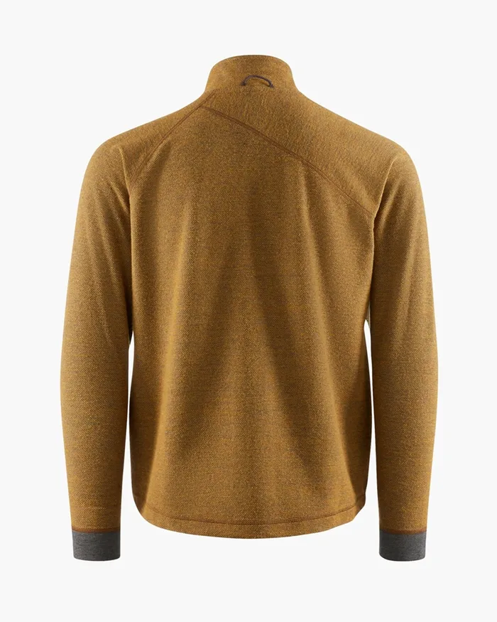 Hdur Zip Jacket Mustard Men Klttermusen Fleeces and Sweaters