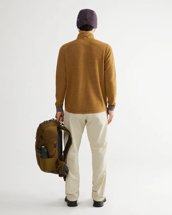 Hdur Zip Jacket Mustard Men Klttermusen Fleeces and Sweaters