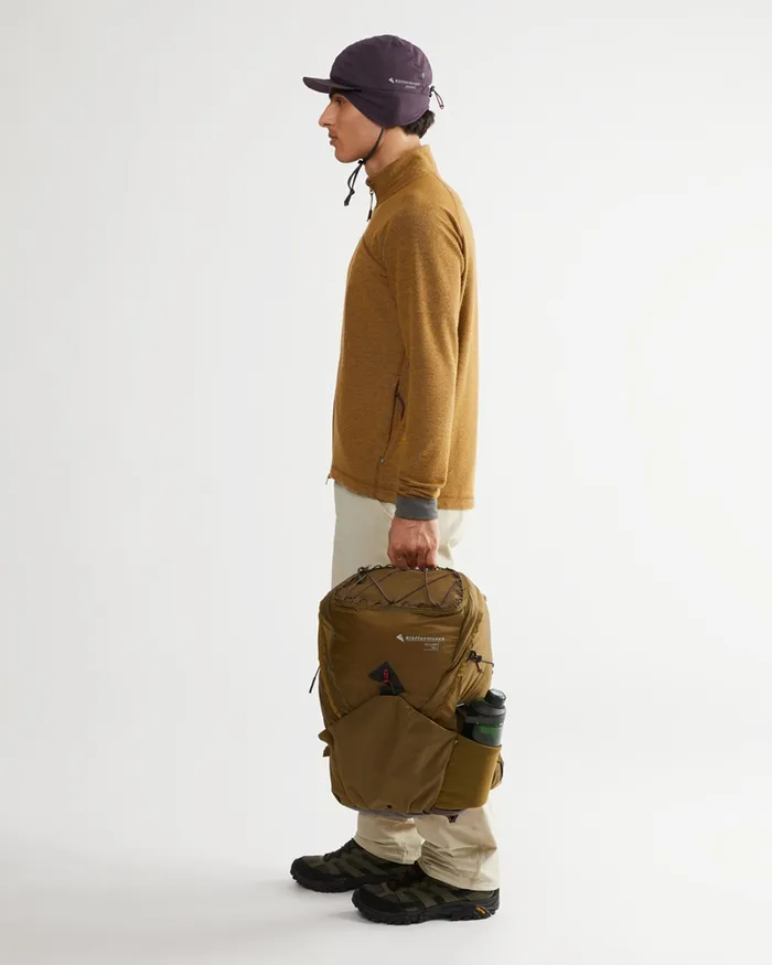 Hdur Zip Jacket Mustard Men Klttermusen Fleeces and Sweaters
