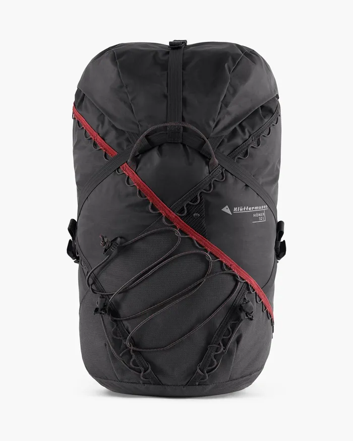 Hner Alpine Mountaineering Backpack 32L Raven MenWomen Klttermusen SingleDay Backpacks 1832l