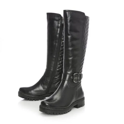 Hamish Black Leather Women Moda In Pelle Black Boots Hamish Black Leather Women Moda In Pelle Black Boots