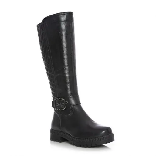 Hamish Black Leather Women Moda In Pelle Black Boots Hamish Black Leather Women Moda In Pelle Black Boots