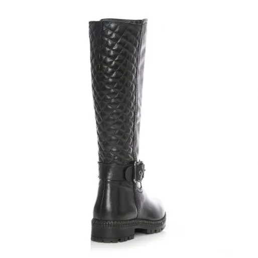 Hamish Black Leather Women Moda In Pelle Black Boots Hamish Black Leather Women Moda In Pelle Black Boots
