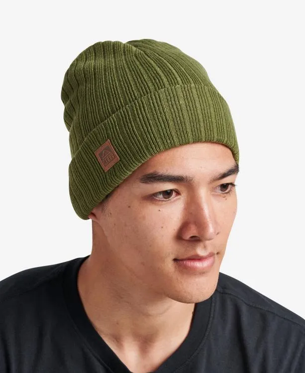 Headwear and Accessories Men REEF Jenks Cuff Beanie Avocado Headwear and Accessories Men REEF Jenks Cuff Beanie Avocado
