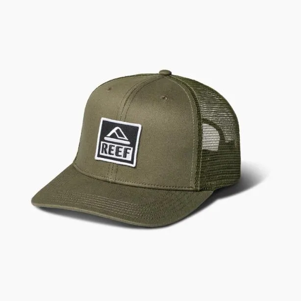 Headwear and Accessories Men REEF Townsend Snapback Trucker Hat Olive Night