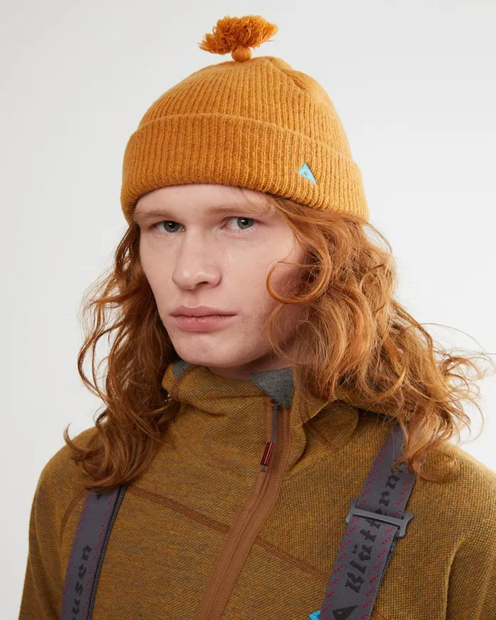Heimdal 20 Beanie Mustardhoney MenWomen Klttermusen Beanies and Headbands