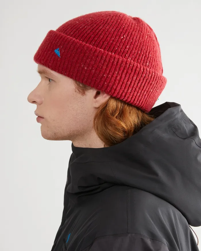 Hel Beanie Amaranth Red MenWomen Klttermusen Beanies and Headbands
