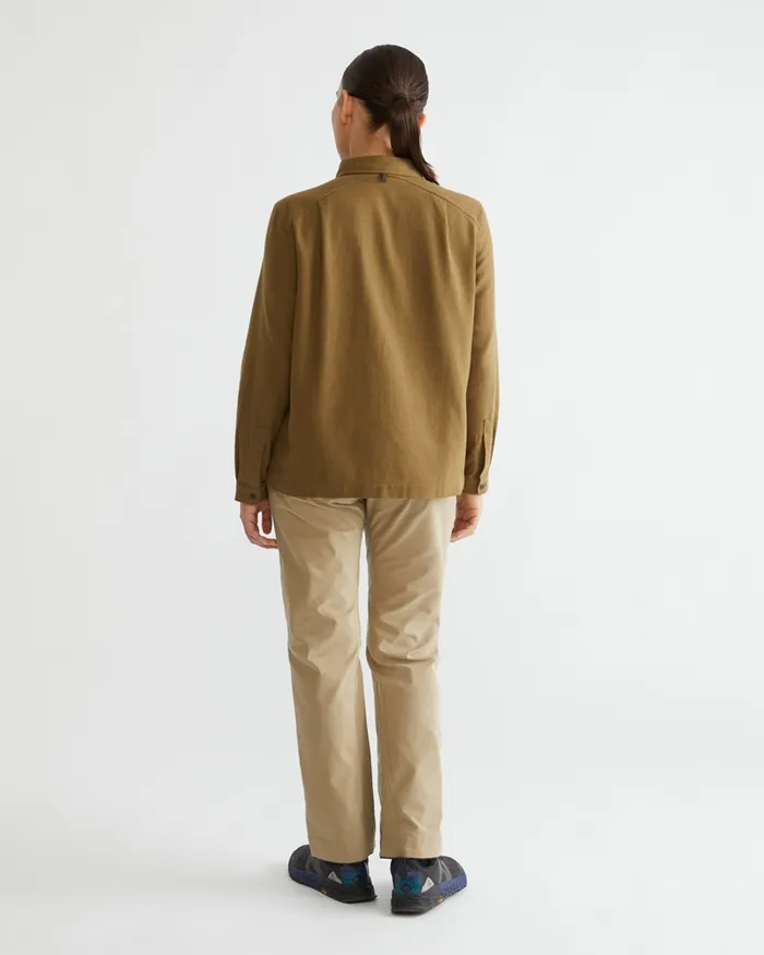 Helheim Long Sleeve Shirt Olivejuniper Green Women Klttermusen Shirts