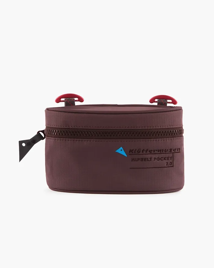 Hipbelt Pocket 20 Padded Hip Pocket Amaranth Red MenWomen Klttermusen Accessories Hipbelt Pocket 20 Padded Hip Pocket Amaranth Red MenWomen Klttermusen Accessories