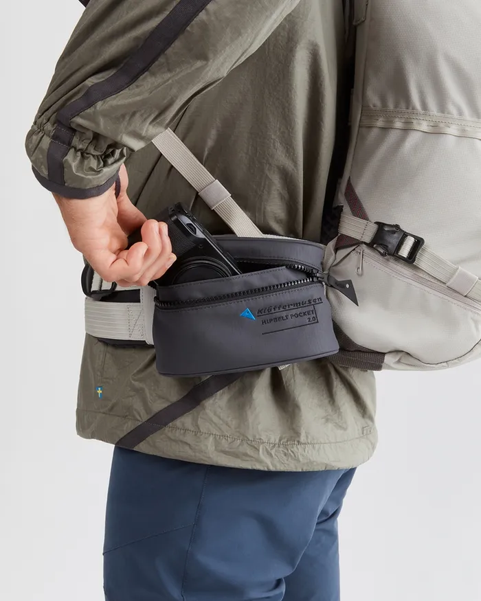 Hipbelt Pocket 20 Padded Hip Pocket Clay MenWomen Klttermusen Accessories