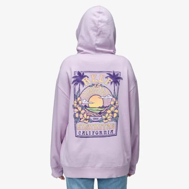 Hoodies and Jackets Women REEF Boyfriend Hoodie Lavendar Frost
