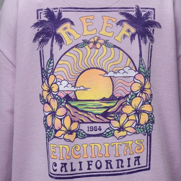 Hoodies and Jackets Women REEF Boyfriend Hoodie Lavendar Frost