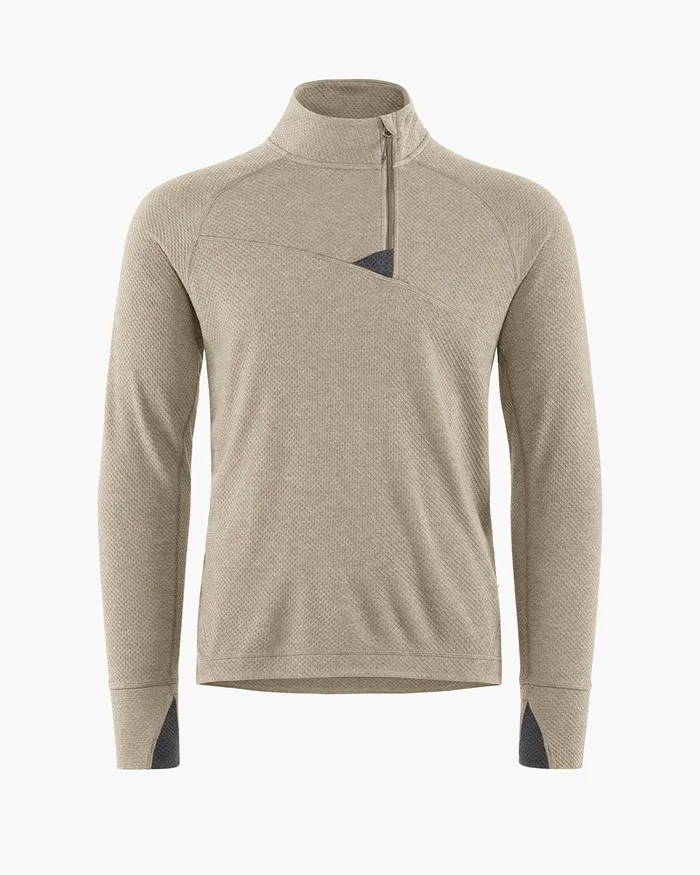 Huge Norna Half Zip Mid Layer Silver Green Men Klttermusen Fleeces and Sweaters Huge Norna Half Zip Mid Layer Silver Green Men Klttermusen Fleeces and Sweaters