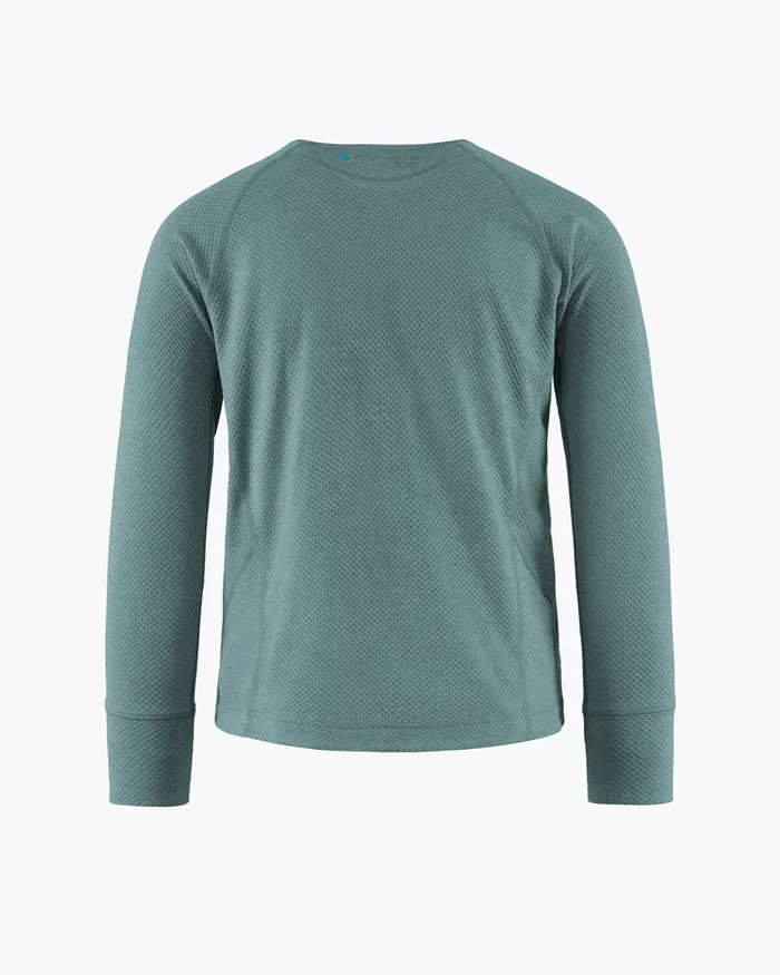 Huge Norna Mid Layer Frost Green Men Klttermusen Fleeces and Sweaters