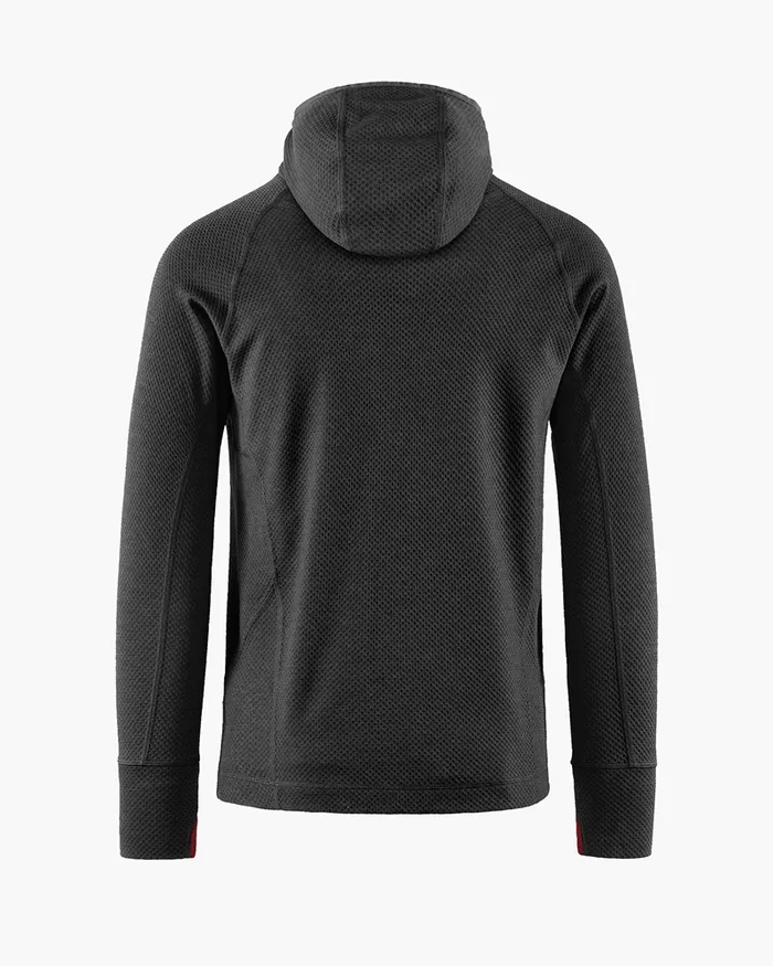 Huge Norna Mid Layer Hoodie Ravenburnt Russet Men Klttermusen Fleeces and Sweaters