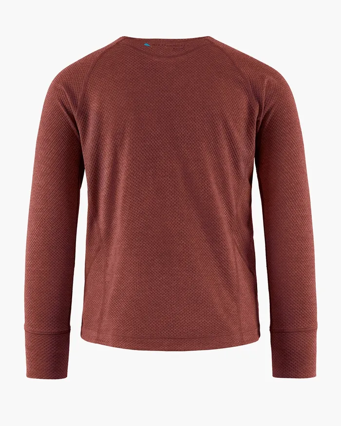 Huge Norna Mid Layer Madder Red Men Klttermusen Fleeces and Sweaters