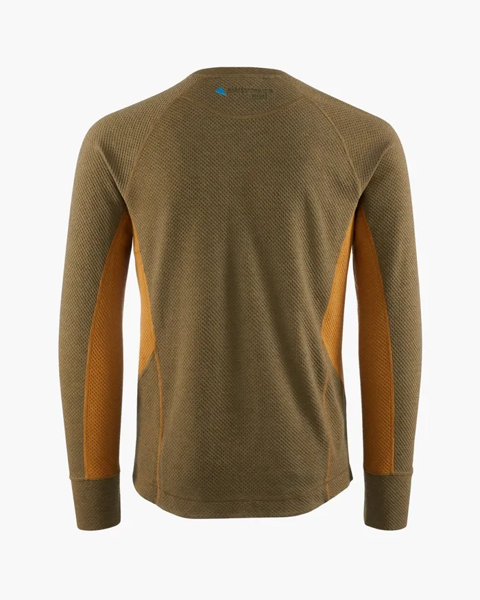 Huge Norna Mid Layer Mustardolive Men Klttermusen Fleeces and Sweaters