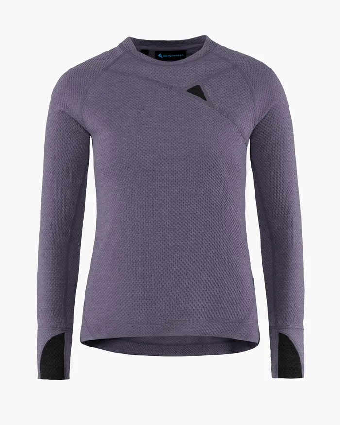 Huge Norna Mid Layer Purple Stoneraven Women Klttermusen Fleeces and Sweaters Huge Norna Mid Layer Purple Stoneraven Women Klttermusen Fleeces and Sweaters