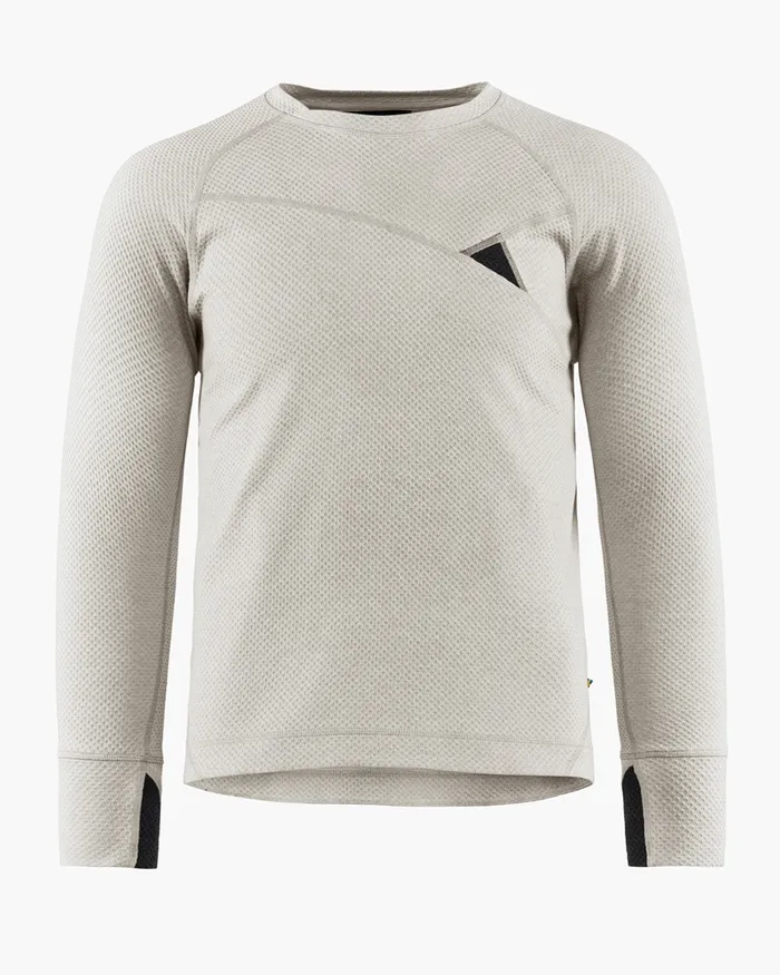 Huge Norna Mid Layer White Clay Men Klttermusen Fleeces and Sweaters