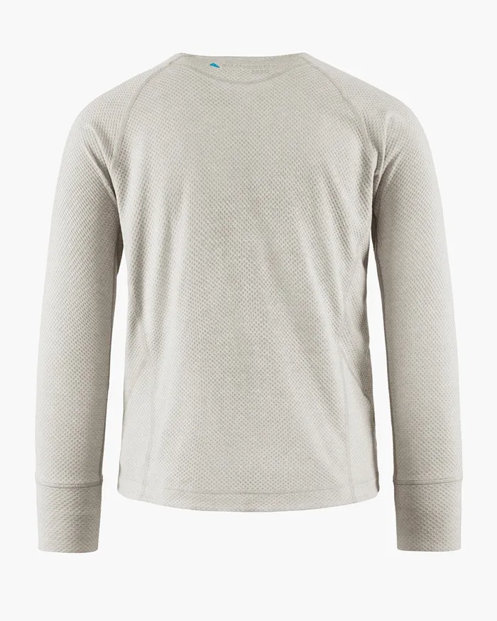Huge Norna Mid Layer White Clay Men Klttermusen Fleeces and Sweaters