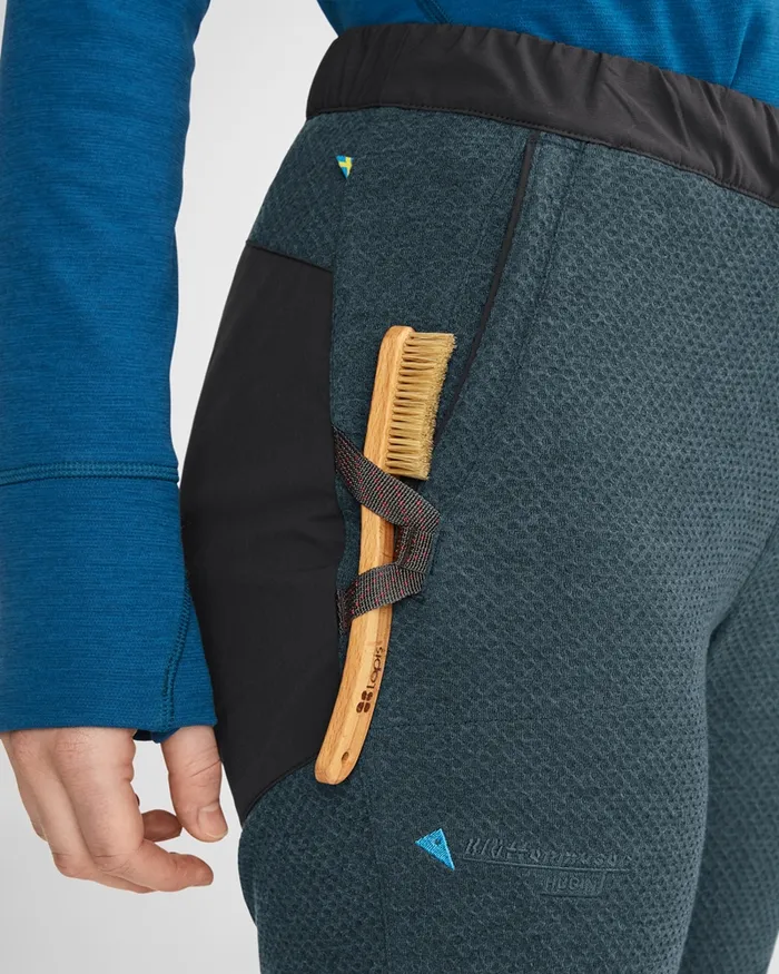 Hugin Norna Pant Frost Greenmonkshood Blue Women Klttermusen Pants