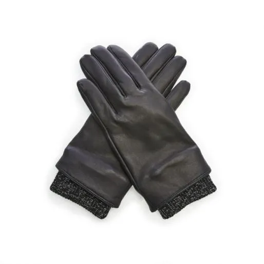 Indie Glove Black Leather Women Moda In Pelle Clothing Indie Glove Black Leather Women Moda In Pelle Clothing