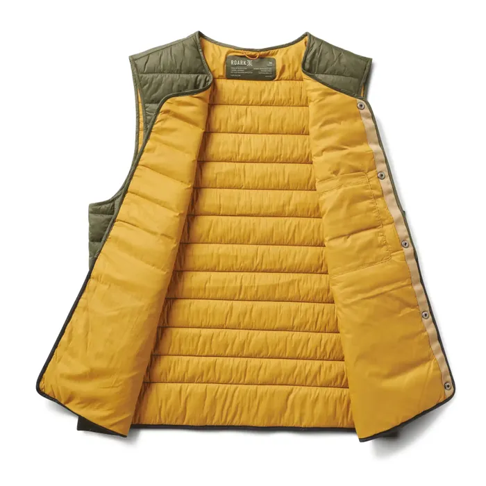 Jackets and Vests Men Roark Chopper Vest Dark Military
