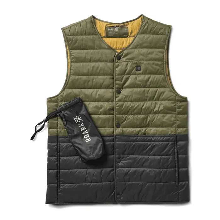 Jackets and Vests Men Roark Chopper Vest Dark Military