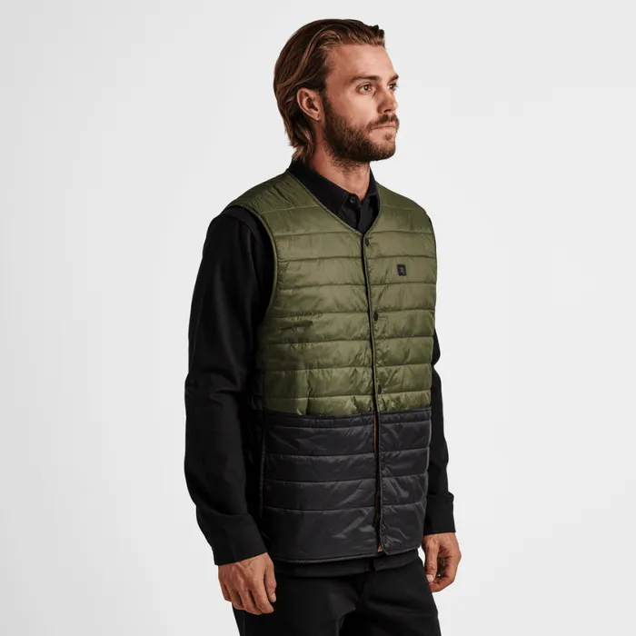 Jackets and Vests Men Roark Chopper Vest Dark Military