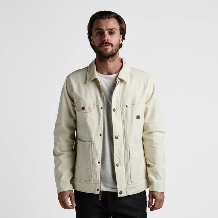 Jackets and Vests Men Roark Deckhand Jacket Almond Paste
