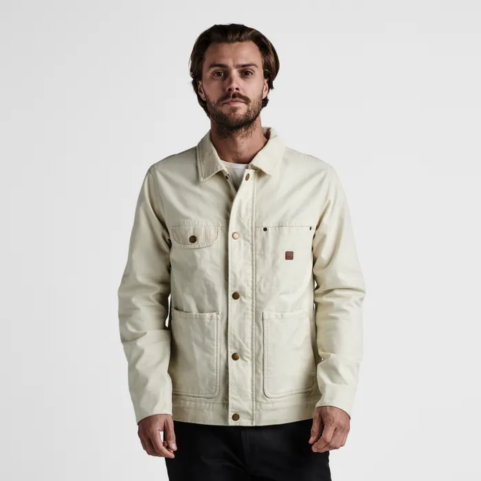 Jackets and Vests Men Roark Deckhand Jacket Almond Paste