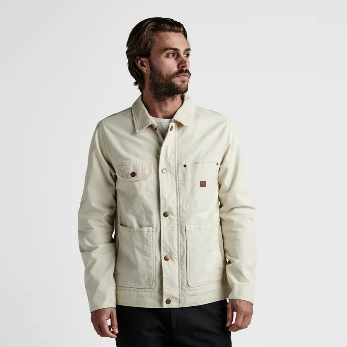 Jackets and Vests Men Roark Deckhand Jacket Almond Paste