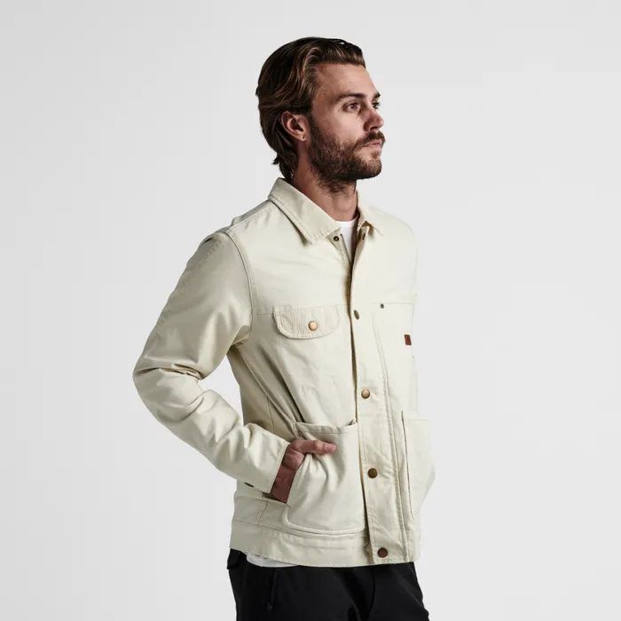 Jackets and Vests Men Roark Deckhand Jacket Almond Paste