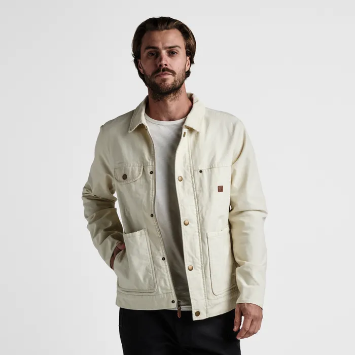 Jackets and Vests Men Roark Deckhand Jacket Almond Paste